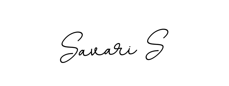 Create a beautiful signature design for name Savari S. With this signature (BallpointsItalic-DORy9) fonts, you can make a handwritten signature for free. Savari S signature style 11 images and pictures png