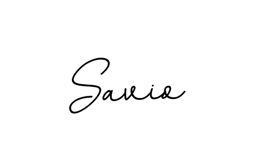 How to make Savio name signature. Use BallpointsItalic-DORy9 style for creating short signs online. This is the latest handwritten sign. Savio signature style 11 images and pictures png