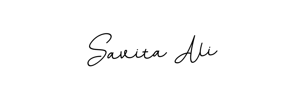 Use a signature maker to create a handwritten signature online. With this signature software, you can design (BallpointsItalic-DORy9) your own signature for name Savita Ali. Savita Ali signature style 11 images and pictures png