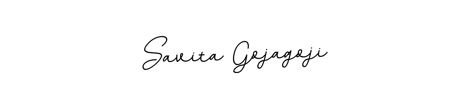 How to make Savita Gojagoji signature? BallpointsItalic-DORy9 is a professional autograph style. Create handwritten signature for Savita Gojagoji name. Savita Gojagoji signature style 11 images and pictures png