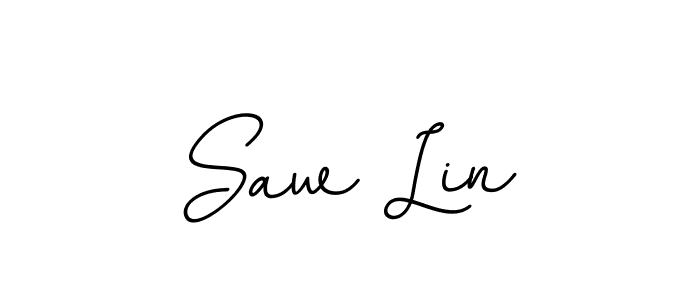 BallpointsItalic-DORy9 is a professional signature style that is perfect for those who want to add a touch of class to their signature. It is also a great choice for those who want to make their signature more unique. Get Saw Lin name to fancy signature for free. Saw Lin signature style 11 images and pictures png