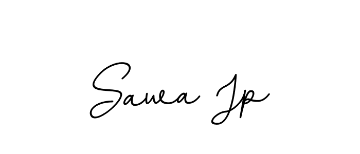 Design your own signature with our free online signature maker. With this signature software, you can create a handwritten (BallpointsItalic-DORy9) signature for name Sawa Jp. Sawa Jp signature style 11 images and pictures png