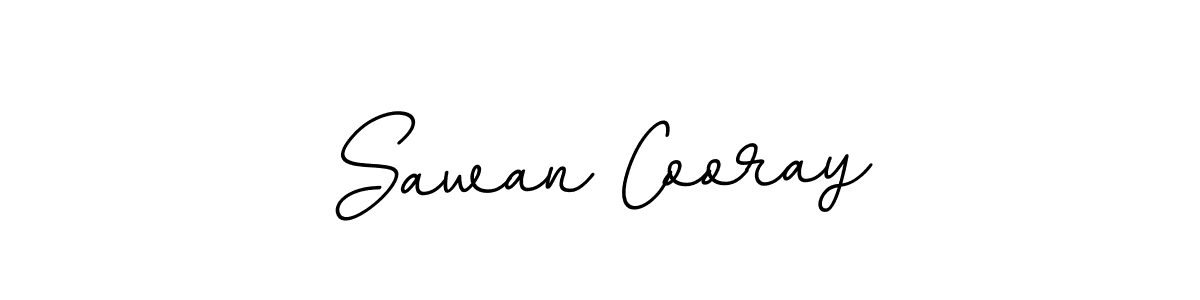 Make a beautiful signature design for name Sawan Cooray. With this signature (BallpointsItalic-DORy9) style, you can create a handwritten signature for free. Sawan Cooray signature style 11 images and pictures png