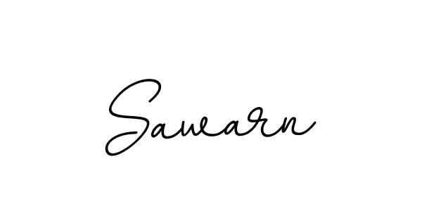How to make Sawarn name signature. Use BallpointsItalic-DORy9 style for creating short signs online. This is the latest handwritten sign. Sawarn signature style 11 images and pictures png