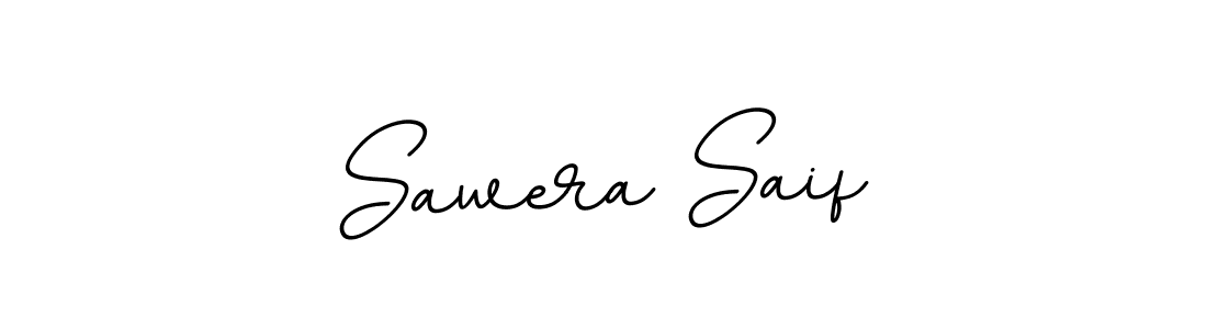 Sawera Saif stylish signature style. Best Handwritten Sign (BallpointsItalic-DORy9) for my name. Handwritten Signature Collection Ideas for my name Sawera Saif. Sawera Saif signature style 11 images and pictures png