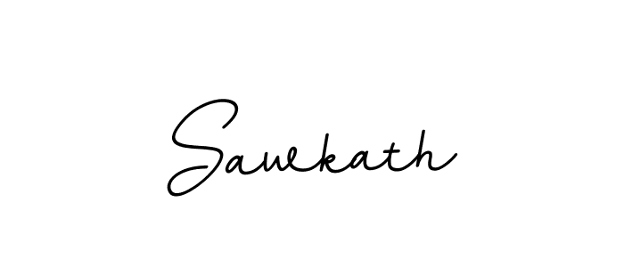 How to make Sawkath name signature. Use BallpointsItalic-DORy9 style for creating short signs online. This is the latest handwritten sign. Sawkath signature style 11 images and pictures png