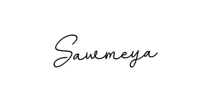 Design your own signature with our free online signature maker. With this signature software, you can create a handwritten (BallpointsItalic-DORy9) signature for name Sawmeya. Sawmeya signature style 11 images and pictures png