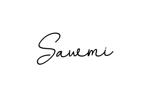 Design your own signature with our free online signature maker. With this signature software, you can create a handwritten (BallpointsItalic-DORy9) signature for name Sawmi. Sawmi signature style 11 images and pictures png