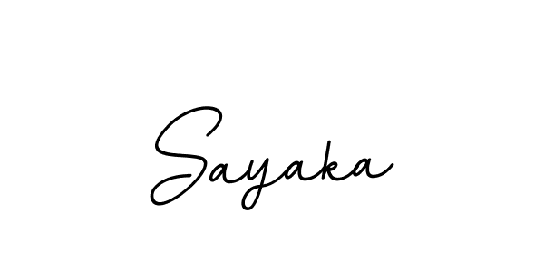 Make a beautiful signature design for name Sayaka. Use this online signature maker to create a handwritten signature for free. Sayaka signature style 11 images and pictures png