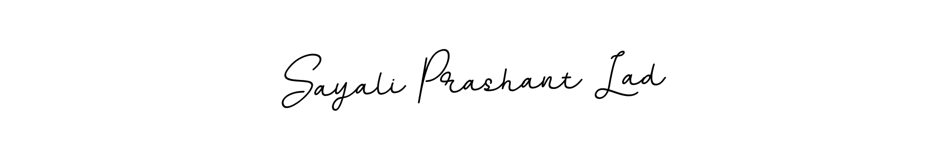 if you are searching for the best signature style for your name Sayali Prashant Lad. so please give up your signature search. here we have designed multiple signature styles  using BallpointsItalic-DORy9. Sayali Prashant Lad signature style 11 images and pictures png