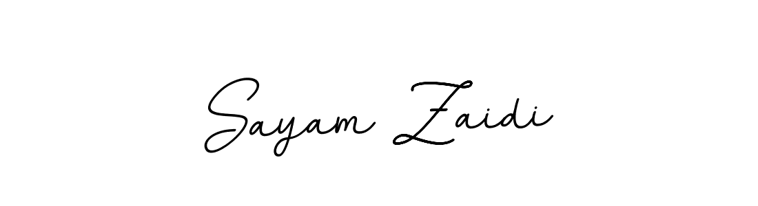 Also we have Sayam Zaidi name is the best signature style. Create professional handwritten signature collection using BallpointsItalic-DORy9 autograph style. Sayam Zaidi signature style 11 images and pictures png