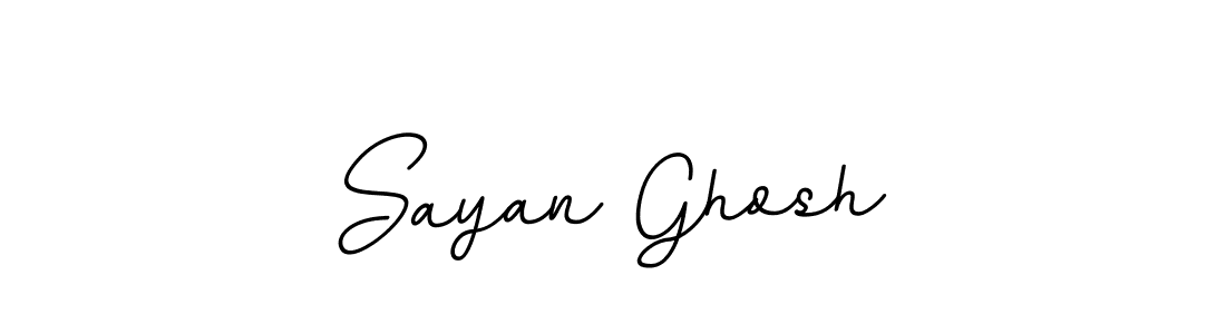 Create a beautiful signature design for name Sayan Ghosh. With this signature (BallpointsItalic-DORy9) fonts, you can make a handwritten signature for free. Sayan Ghosh signature style 11 images and pictures png