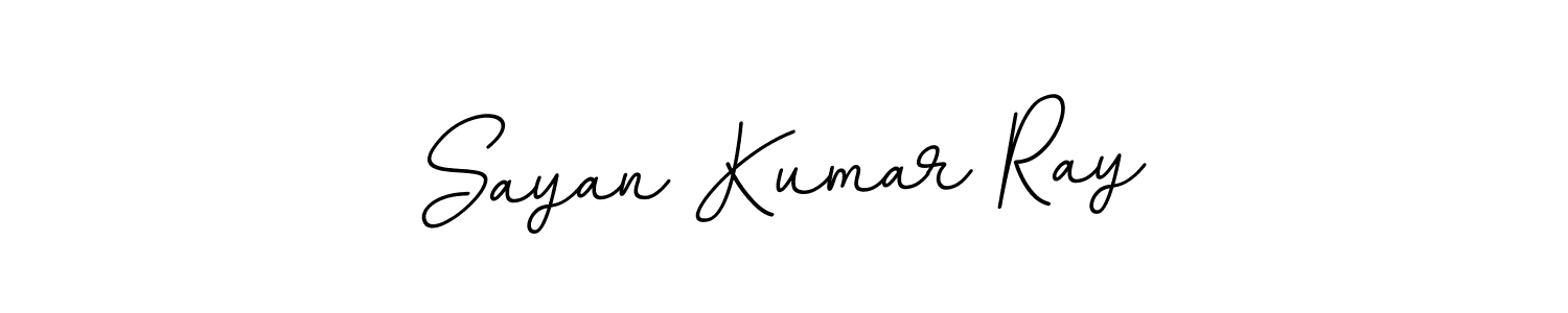 Create a beautiful signature design for name Sayan Kumar Ray. With this signature (BallpointsItalic-DORy9) fonts, you can make a handwritten signature for free. Sayan Kumar Ray signature style 11 images and pictures png