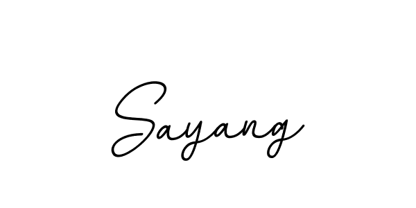 It looks lik you need a new signature style for name Sayang. Design unique handwritten (BallpointsItalic-DORy9) signature with our free signature maker in just a few clicks. Sayang signature style 11 images and pictures png