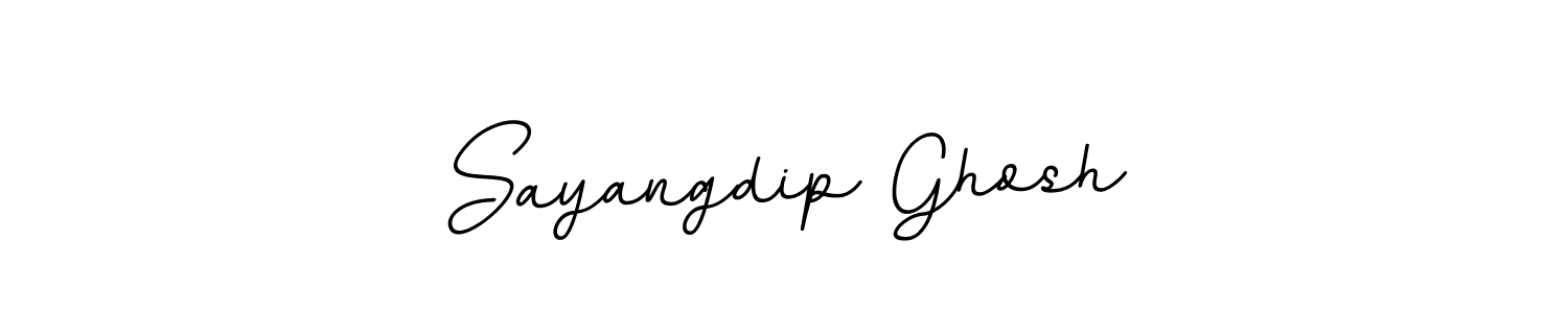 You should practise on your own different ways (BallpointsItalic-DORy9) to write your name (Sayangdip Ghosh) in signature. don't let someone else do it for you. Sayangdip Ghosh signature style 11 images and pictures png