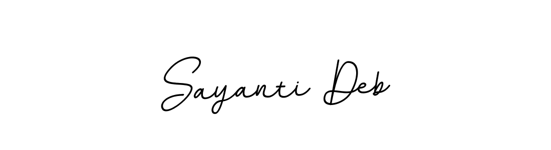 BallpointsItalic-DORy9 is a professional signature style that is perfect for those who want to add a touch of class to their signature. It is also a great choice for those who want to make their signature more unique. Get Sayanti Deb name to fancy signature for free. Sayanti Deb signature style 11 images and pictures png