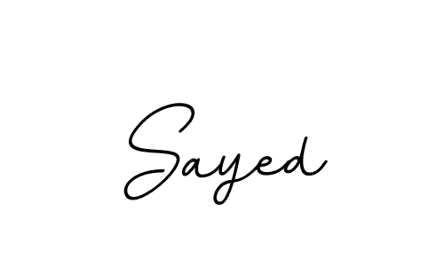 BallpointsItalic-DORy9 is a professional signature style that is perfect for those who want to add a touch of class to their signature. It is also a great choice for those who want to make their signature more unique. Get Sayed name to fancy signature for free. Sayed signature style 11 images and pictures png