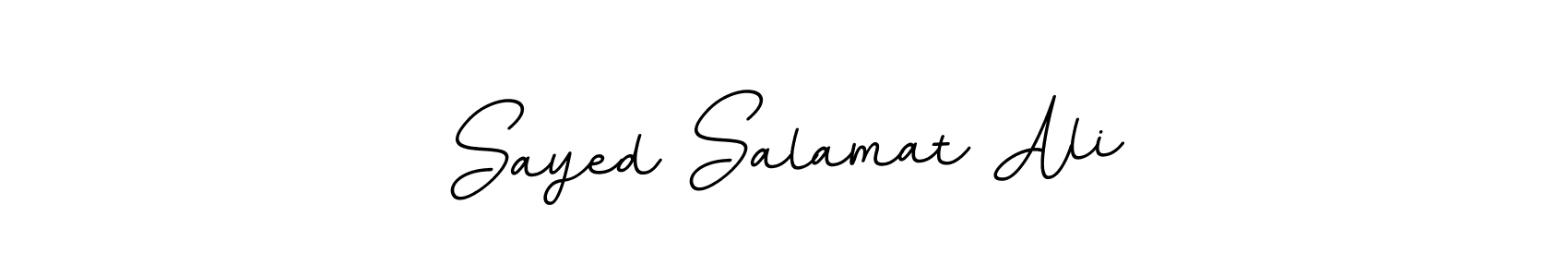 if you are searching for the best signature style for your name Sayed Salamat Ali. so please give up your signature search. here we have designed multiple signature styles  using BallpointsItalic-DORy9. Sayed Salamat Ali signature style 11 images and pictures png