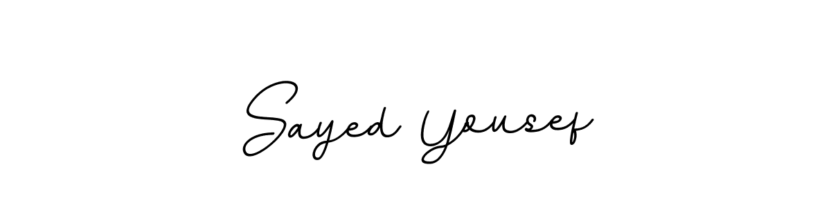 How to make Sayed Yousef signature? BallpointsItalic-DORy9 is a professional autograph style. Create handwritten signature for Sayed Yousef name. Sayed Yousef signature style 11 images and pictures png