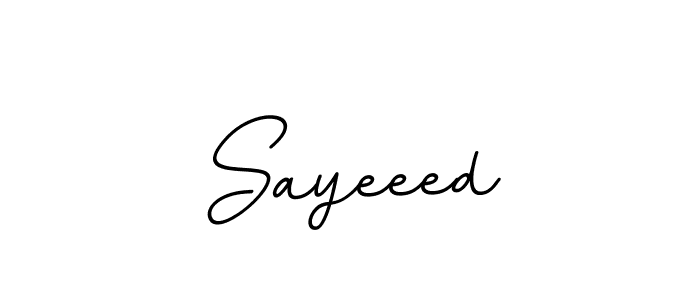 It looks lik you need a new signature style for name Sayeeed. Design unique handwritten (BallpointsItalic-DORy9) signature with our free signature maker in just a few clicks. Sayeeed signature style 11 images and pictures png