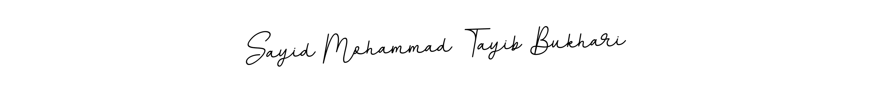 It looks lik you need a new signature style for name Sayid Mohammad Tayib Bukhari. Design unique handwritten (BallpointsItalic-DORy9) signature with our free signature maker in just a few clicks. Sayid Mohammad Tayib Bukhari signature style 11 images and pictures png