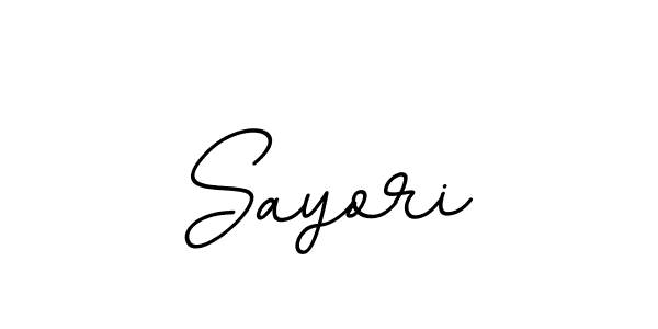 Make a beautiful signature design for name Sayori. With this signature (BallpointsItalic-DORy9) style, you can create a handwritten signature for free. Sayori signature style 11 images and pictures png