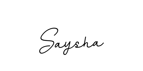 How to Draw Saysha signature style? BallpointsItalic-DORy9 is a latest design signature styles for name Saysha. Saysha signature style 11 images and pictures png