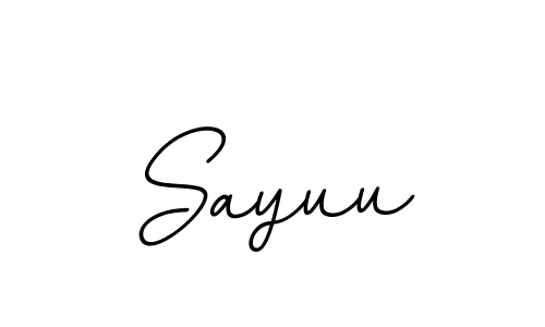 This is the best signature style for the Sayuu name. Also you like these signature font (BallpointsItalic-DORy9). Mix name signature. Sayuu signature style 11 images and pictures png