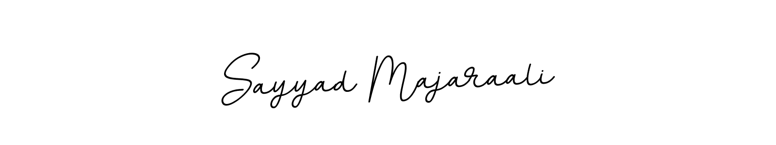 Sayyad Majaraali stylish signature style. Best Handwritten Sign (BallpointsItalic-DORy9) for my name. Handwritten Signature Collection Ideas for my name Sayyad Majaraali. Sayyad Majaraali signature style 11 images and pictures png