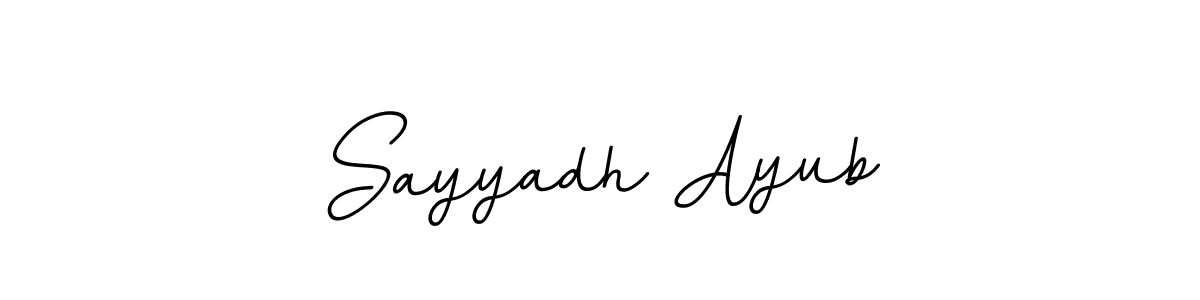 This is the best signature style for the Sayyadh Ayub name. Also you like these signature font (BallpointsItalic-DORy9). Mix name signature. Sayyadh Ayub signature style 11 images and pictures png