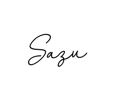 It looks lik you need a new signature style for name Sazu. Design unique handwritten (BallpointsItalic-DORy9) signature with our free signature maker in just a few clicks. Sazu signature style 11 images and pictures png