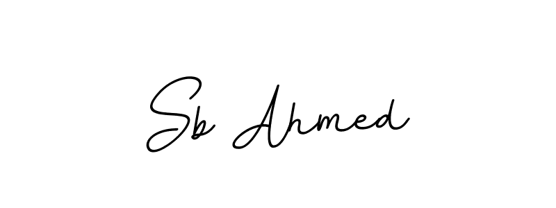 Also we have Sb Ahmed name is the best signature style. Create professional handwritten signature collection using BallpointsItalic-DORy9 autograph style. Sb Ahmed signature style 11 images and pictures png