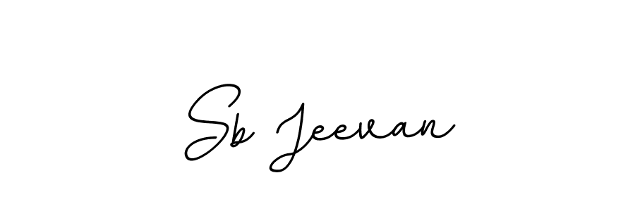 Also we have Sb Jeevan name is the best signature style. Create professional handwritten signature collection using BallpointsItalic-DORy9 autograph style. Sb Jeevan signature style 11 images and pictures png
