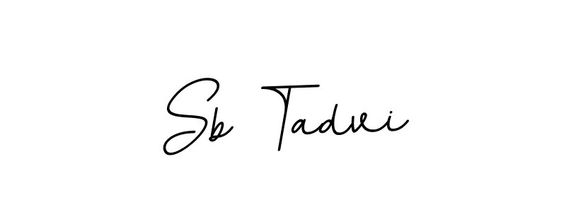 This is the best signature style for the Sb Tadvi name. Also you like these signature font (BallpointsItalic-DORy9). Mix name signature. Sb Tadvi signature style 11 images and pictures png