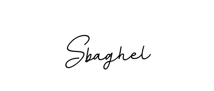 Make a beautiful signature design for name Sbaghel. With this signature (BallpointsItalic-DORy9) style, you can create a handwritten signature for free. Sbaghel signature style 11 images and pictures png