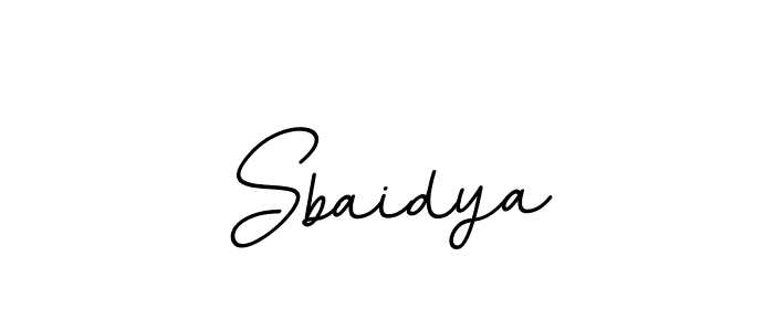 It looks lik you need a new signature style for name Sbaidya. Design unique handwritten (BallpointsItalic-DORy9) signature with our free signature maker in just a few clicks. Sbaidya signature style 11 images and pictures png