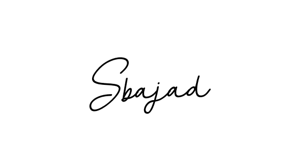 Use a signature maker to create a handwritten signature online. With this signature software, you can design (BallpointsItalic-DORy9) your own signature for name Sbajad. Sbajad signature style 11 images and pictures png