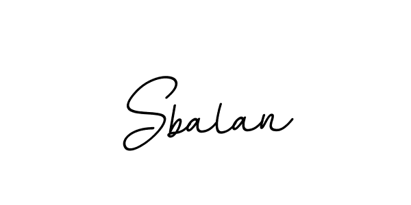 How to make Sbalan signature? BallpointsItalic-DORy9 is a professional autograph style. Create handwritten signature for Sbalan name. Sbalan signature style 11 images and pictures png