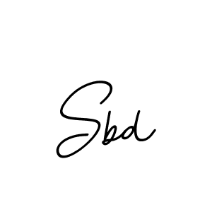 Make a beautiful signature design for name Sbd. With this signature (BallpointsItalic-DORy9) style, you can create a handwritten signature for free. Sbd signature style 11 images and pictures png