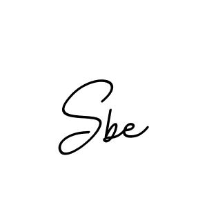 Create a beautiful signature design for name Sbe. With this signature (BallpointsItalic-DORy9) fonts, you can make a handwritten signature for free. Sbe signature style 11 images and pictures png