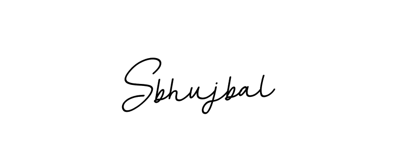 Make a beautiful signature design for name Sbhujbal. With this signature (BallpointsItalic-DORy9) style, you can create a handwritten signature for free. Sbhujbal signature style 11 images and pictures png