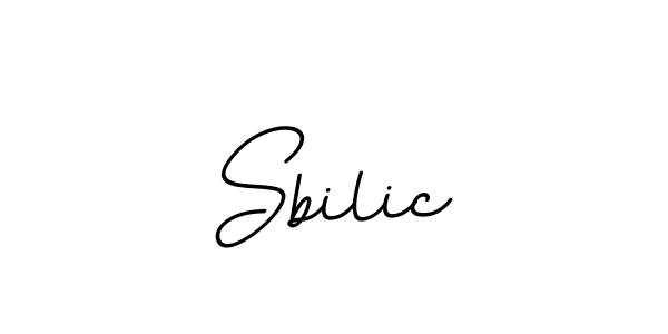 Use a signature maker to create a handwritten signature online. With this signature software, you can design (BallpointsItalic-DORy9) your own signature for name Sbilic. Sbilic signature style 11 images and pictures png