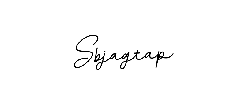 Create a beautiful signature design for name Sbjagtap. With this signature (BallpointsItalic-DORy9) fonts, you can make a handwritten signature for free. Sbjagtap signature style 11 images and pictures png