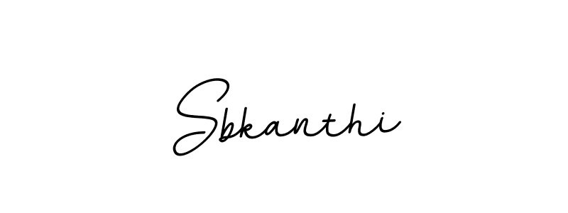 Design your own signature with our free online signature maker. With this signature software, you can create a handwritten (BallpointsItalic-DORy9) signature for name Sbkanthi. Sbkanthi signature style 11 images and pictures png