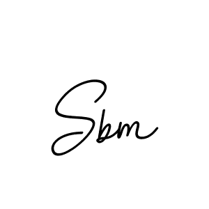 You should practise on your own different ways (BallpointsItalic-DORy9) to write your name (Sbm) in signature. don't let someone else do it for you. Sbm signature style 11 images and pictures png