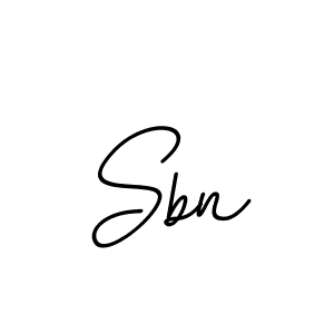 You should practise on your own different ways (BallpointsItalic-DORy9) to write your name (Sbn) in signature. don't let someone else do it for you. Sbn signature style 11 images and pictures png