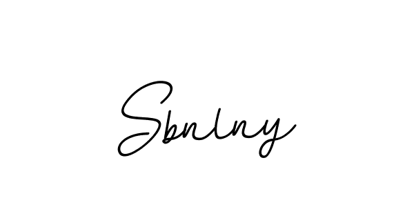 Use a signature maker to create a handwritten signature online. With this signature software, you can design (BallpointsItalic-DORy9) your own signature for name Sbnlny. Sbnlny signature style 11 images and pictures png