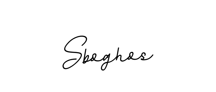 Create a beautiful signature design for name Sboghos. With this signature (BallpointsItalic-DORy9) fonts, you can make a handwritten signature for free. Sboghos signature style 11 images and pictures png