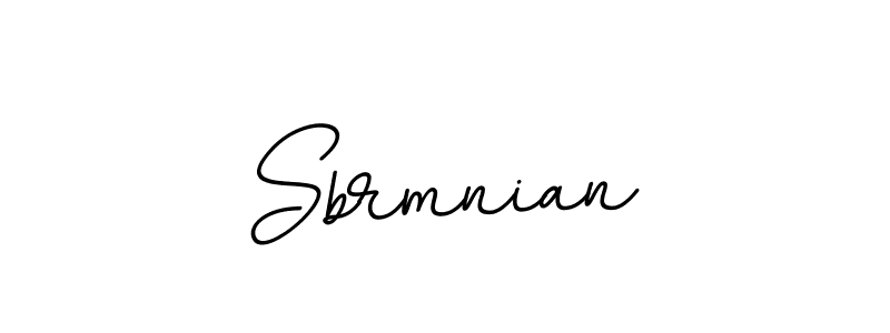 You should practise on your own different ways (BallpointsItalic-DORy9) to write your name (Sbrmnian) in signature. don't let someone else do it for you. Sbrmnian signature style 11 images and pictures png