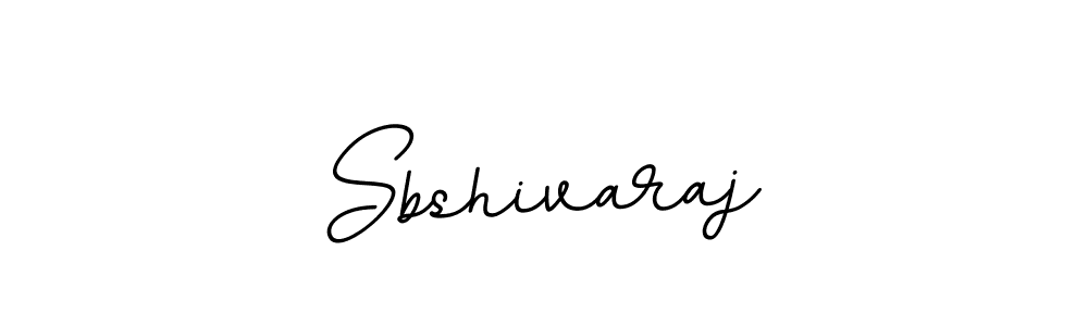 Create a beautiful signature design for name Sbshivaraj. With this signature (BallpointsItalic-DORy9) fonts, you can make a handwritten signature for free. Sbshivaraj signature style 11 images and pictures png